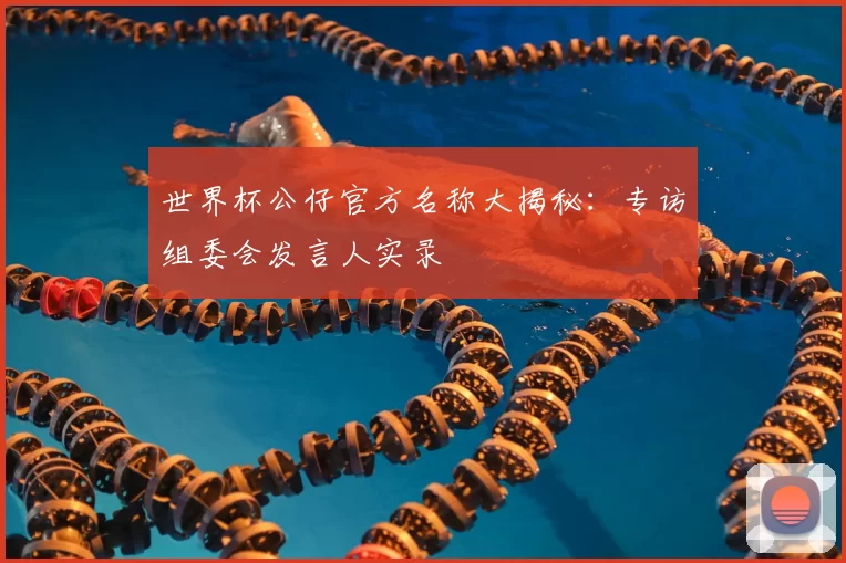 世界杯公仔官方名称大揭秘:专访组委会发言人实录