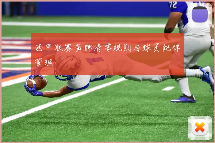 西甲联赛黄牌清零规则与球员纪律管理