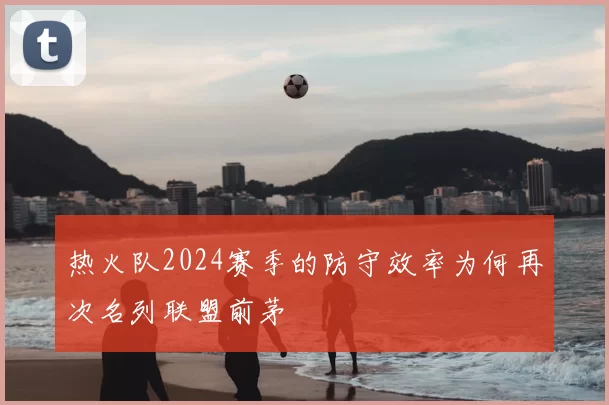 热火队2024赛季的防守效率为何再次名列联盟前茅